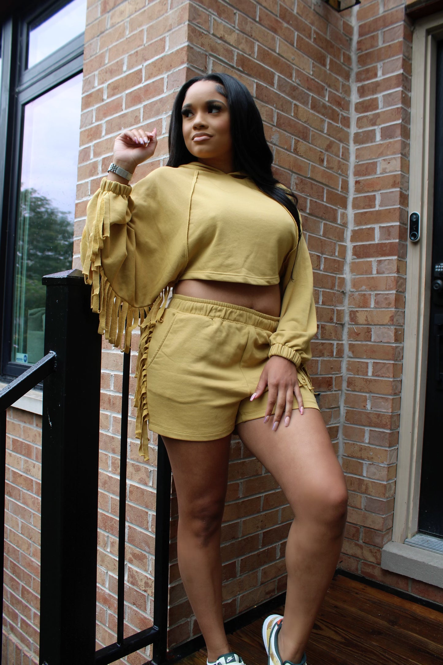 Dijon Hoodie & Short Set